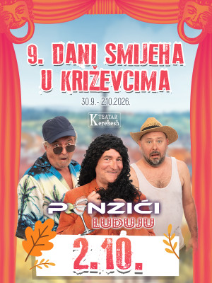 9. Dani smijeha u Križevcima: "Penzići luduju"