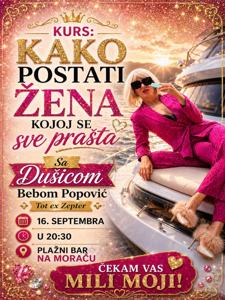 KAKO POSTATI ŽENA KOJOJ SE SVE PRAŠTA