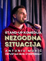 Poreč: STAND-UP "Nezgodna situacija" Antonio Morić