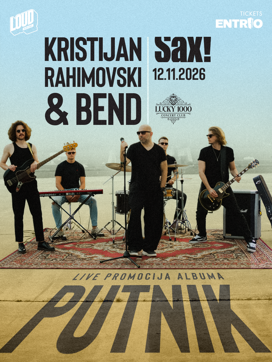 KRISTIJAN RAHIMOVSKI – PROMOCIJA NOVOG ALBUMA „PUTNIK“