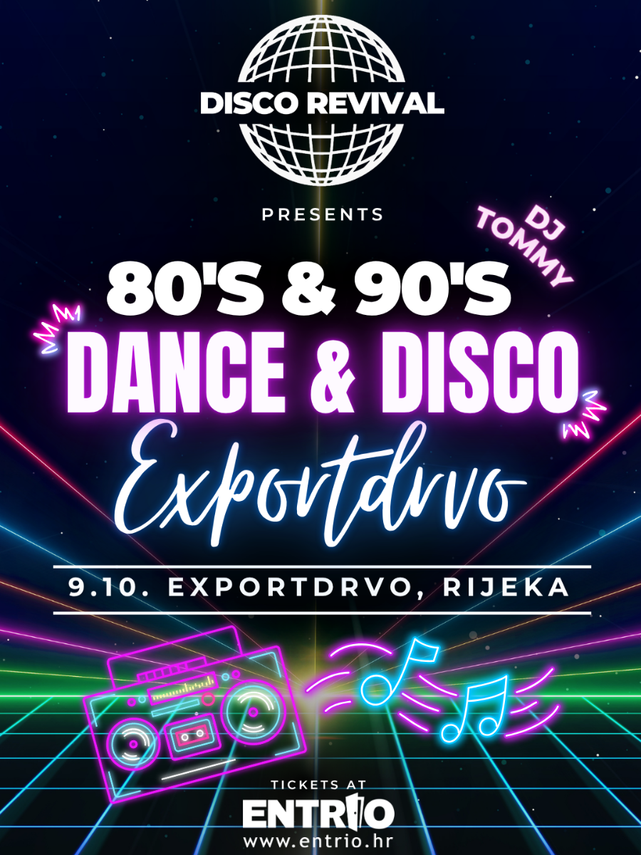 DISCO REVIVAL: 80'S & 90'S DANCE & DISCO / 3 YEARS ANNIVERSARY