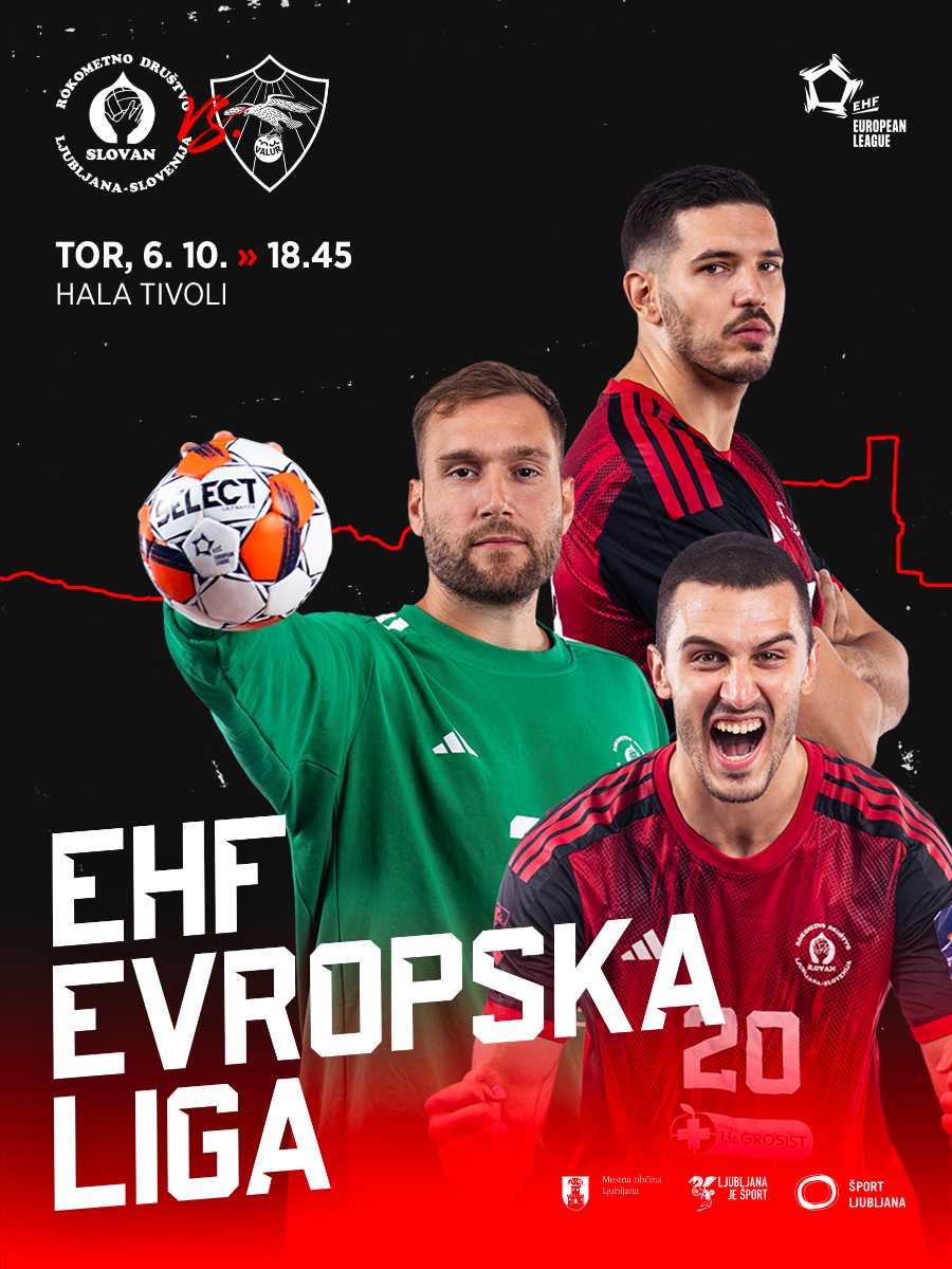 EHF Evropska liga - RD LL GROSIST SLOVAN : Valur