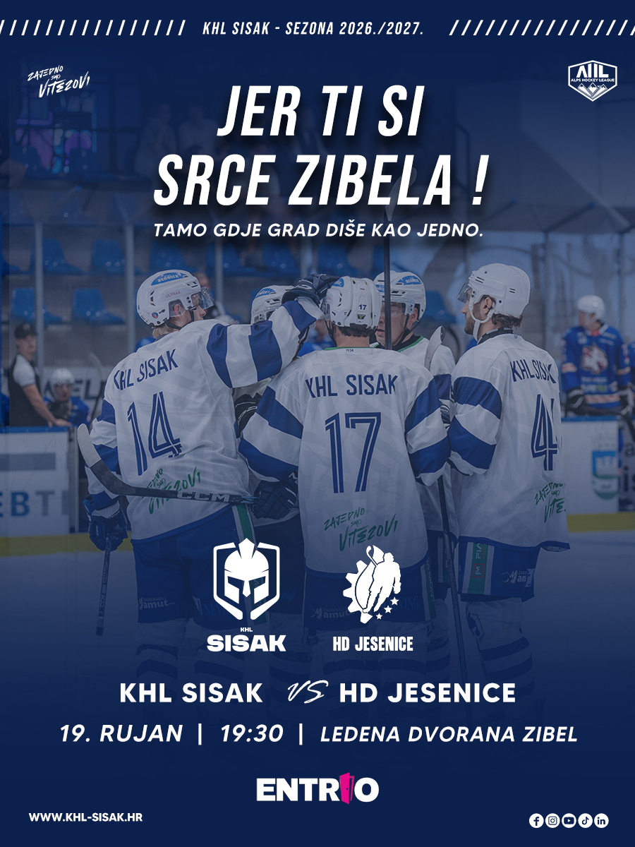 KHL Sisak VS HD Jesenice