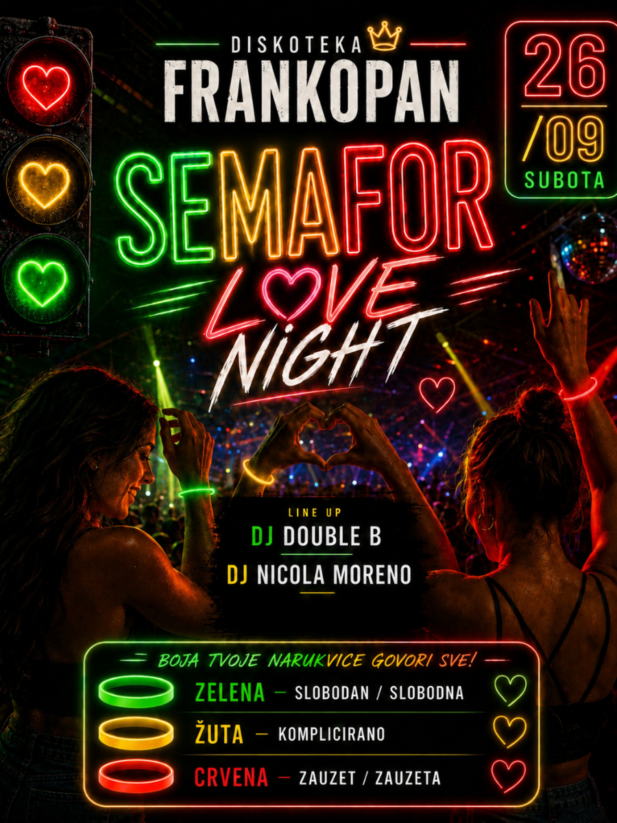 Semafor Love Night