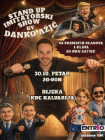 RIJEKA: STAND UP IMITATORSKI SHOW BY DANKO AŽIĆ
