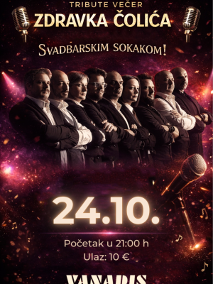 Svadbarskim sokakom - Tribute band Zdravka Čolića
