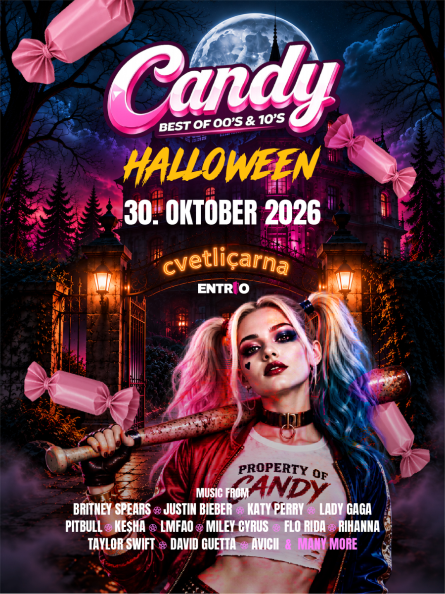 CANDY HALLOWEEN (best of 00's & 10's) ★ 30. Oktober 2026