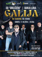 GALIJA - 50 GODINA SA VAMA - BANJA LUKA