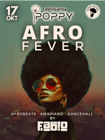 AFRO FEVER - 17. Oktober - @ POPPY by Cvetličarna