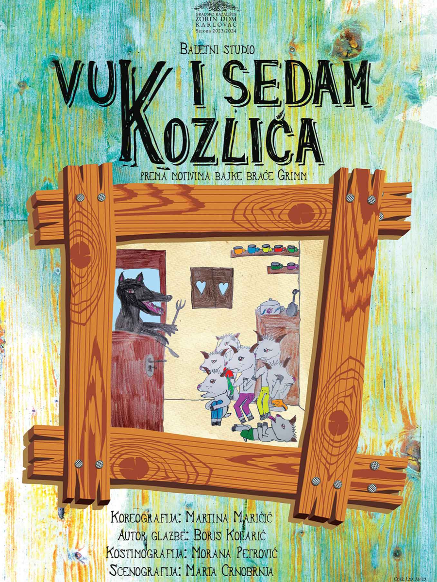 "Vuk i sedam kozlića" - kazališna predstava za djecu MARIJA BISTRICA