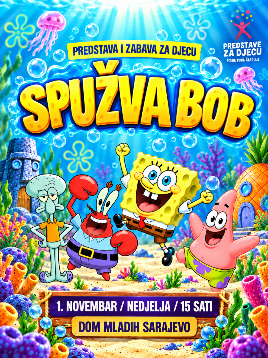 SPUŽA BOB - PREDSTAVA