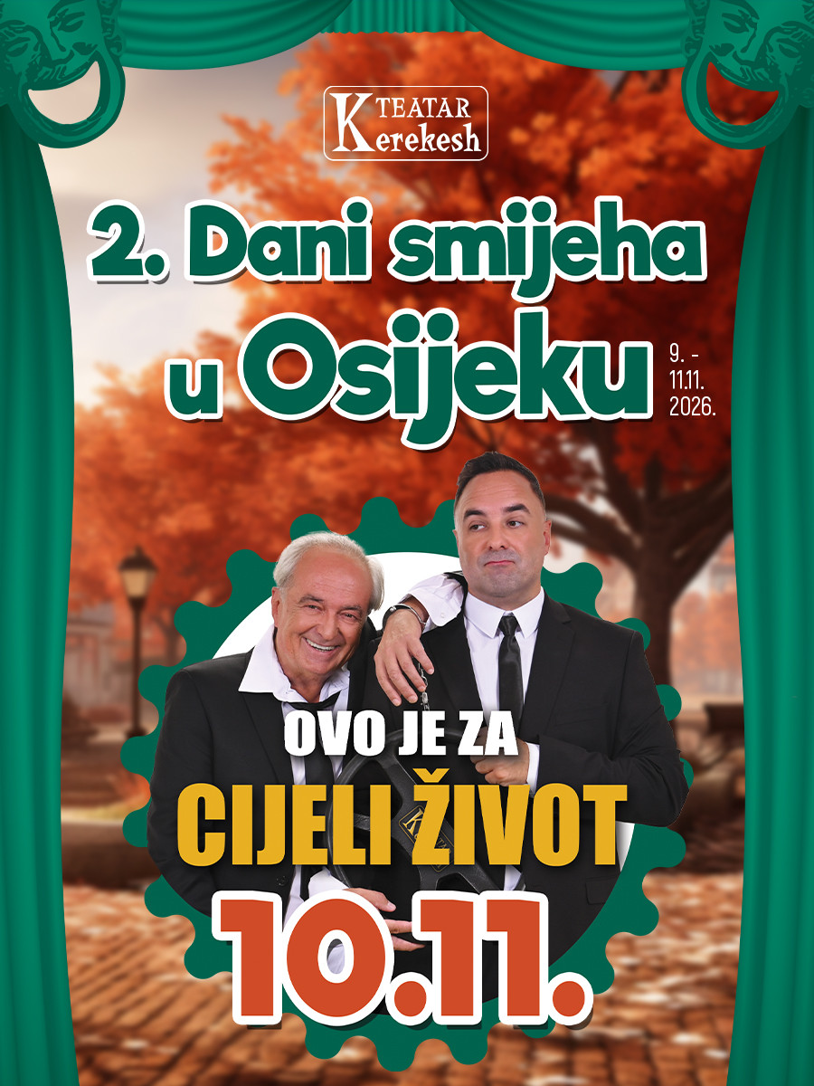 OVO JE ZA CIJELI ŽIVOT - Kerekesh Teatar - 2. D.S. u Osijeku