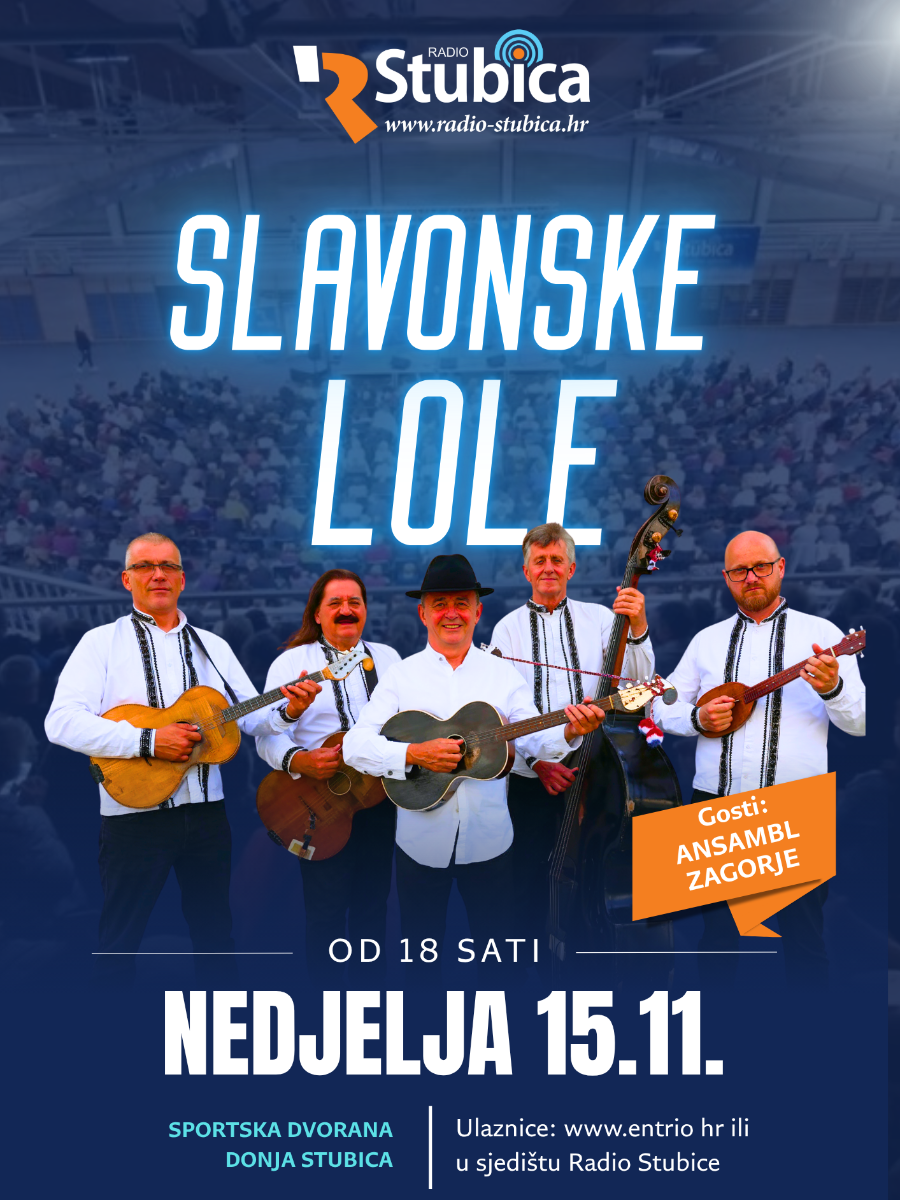 Veliki koncert SLAVONSKE LOLE - Radio Stubica