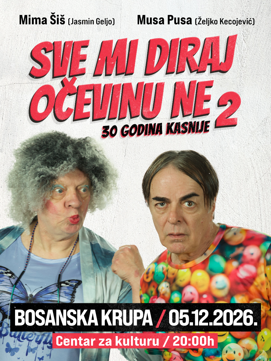BOSANSKA KRUPA - SVE MI DIRAJ, OČEVINU NE – 30 GODINA KASNIJE