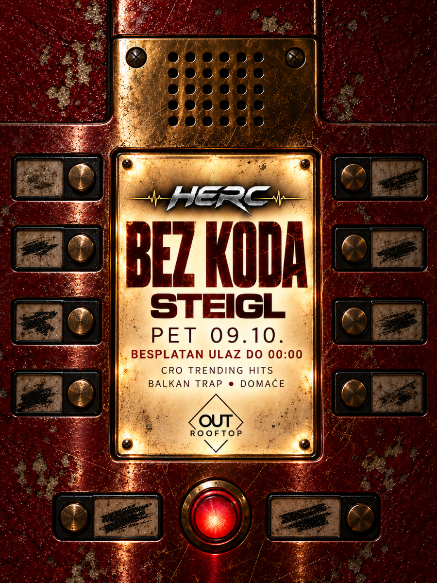 BEZ KODA | HERC @ OUT ROOFTOP ILICA 16
