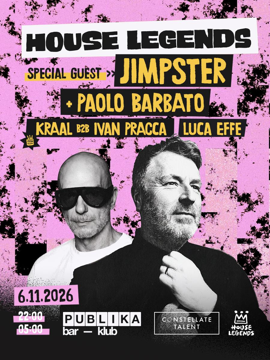 HOUSE LEGENDS presents JIMPSTER
