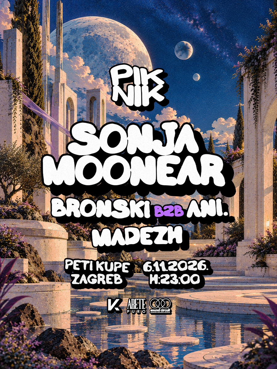 Piknik with Sonja Moonear, Bronski, Ani. & Madezh