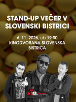 STAND-UP VEČER V SLOVENSKI BISTRICI