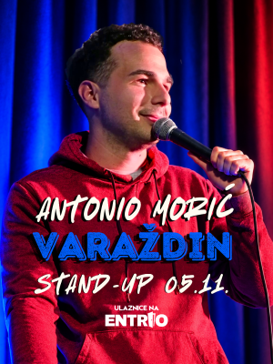 Varaždin: STAND-UP "Nezgodna situacija" Antonio Morić