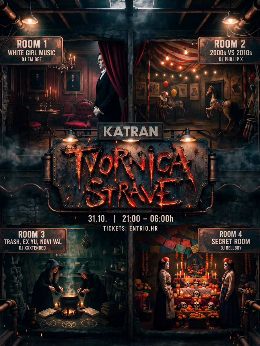 TVORNICA STRAVE - HALLOWEEN @ KATRAN ZAGREB