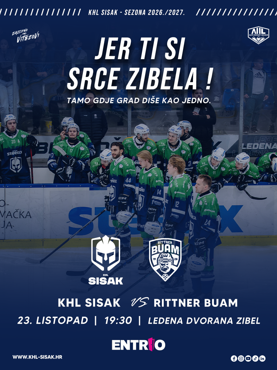 KHL Sisak VS Rittner Buam SkyAlps