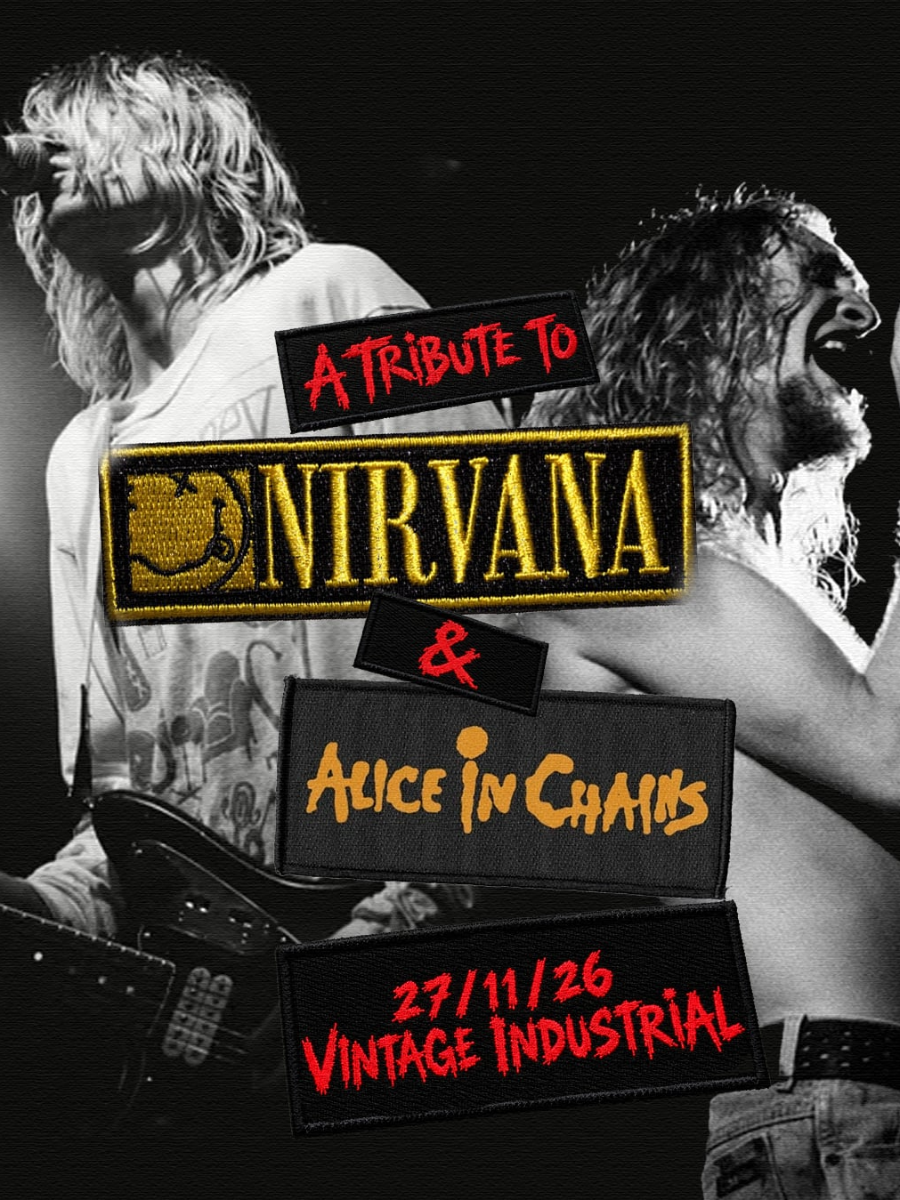 NIRVANA TRIBUTE & ALICE IN CHAINS TRIBUTE u Vintageu