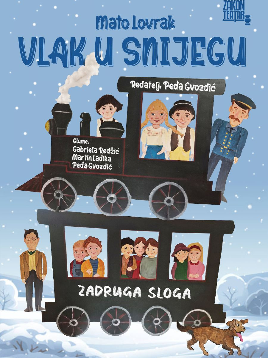 Vlak u snijegu - predstava za djecu❄️