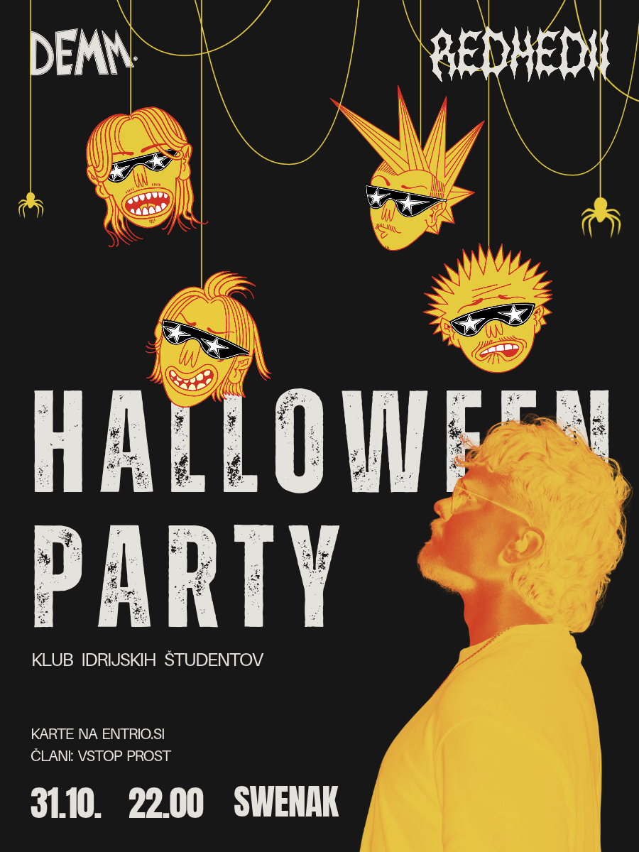 HALLOWEEN PARTY: DEMM X REDHEDII