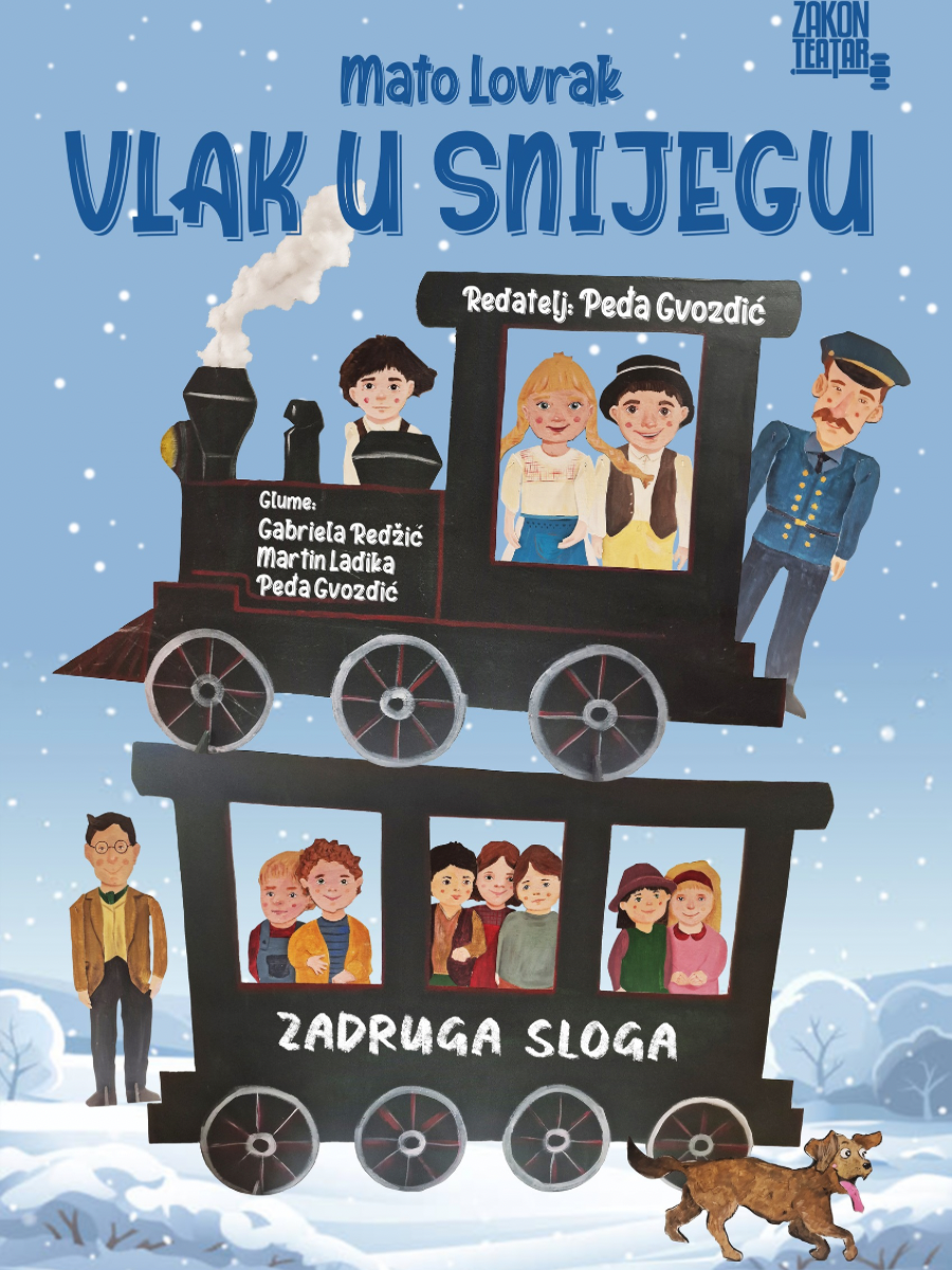 Vlak u snijegu - predstava za djecu ❄️ DODATNI TERMIN