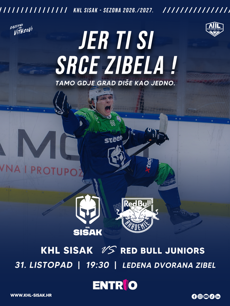 KHL Sisak VS Red Bull Hockey Juniors