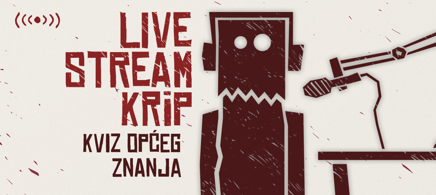 Live stream KRiP: kviz općeg znanja #205